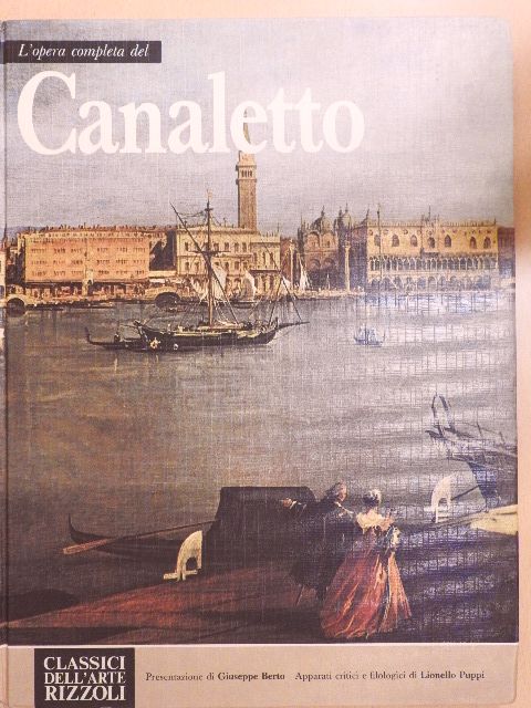L'opera completa del Canaletto [antikvár]
