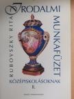 Rubovszky Rita - Irodalmi munkafüzet középiskolásoknak II. [antikvár]