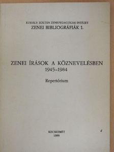 Zenei írások a Köznevelésben [antikvár]