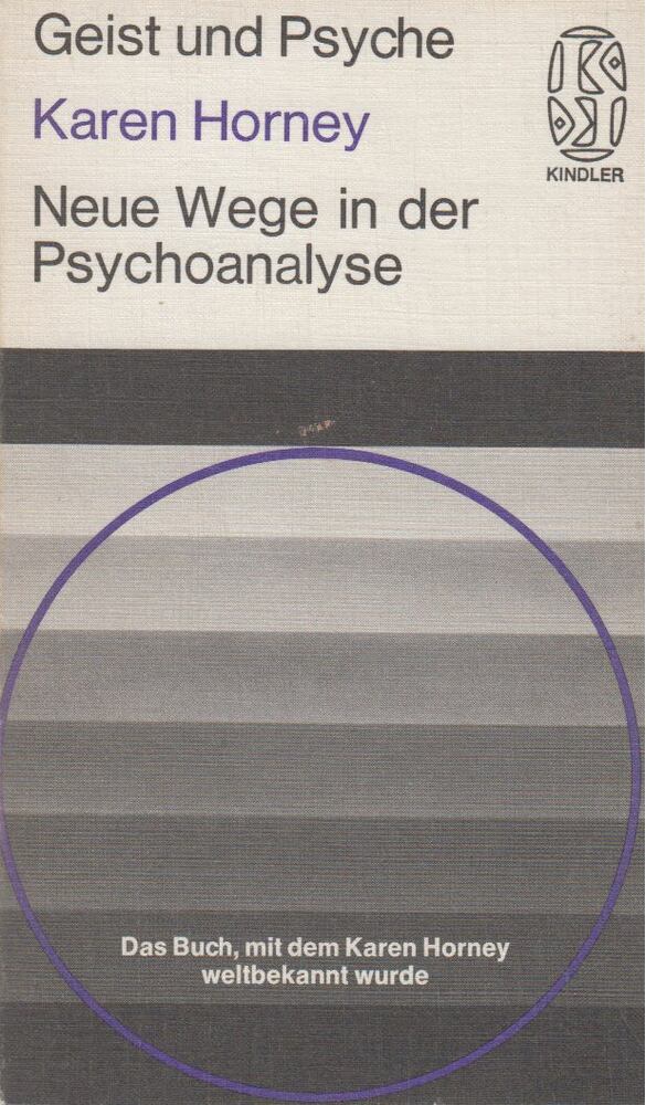 Karen Horney - Neue Wege in der Psychoanalyse [antikvár]