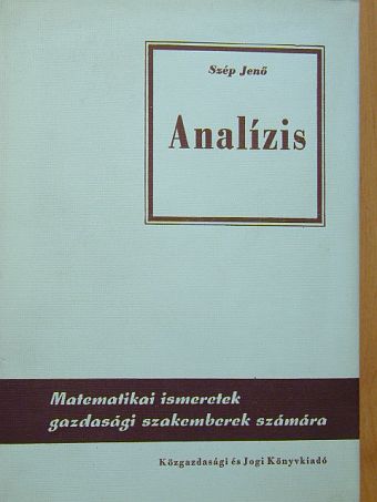 Dr. Kósa András - Analízis [antikvár]