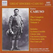 CARUSO VOL. 1. CD