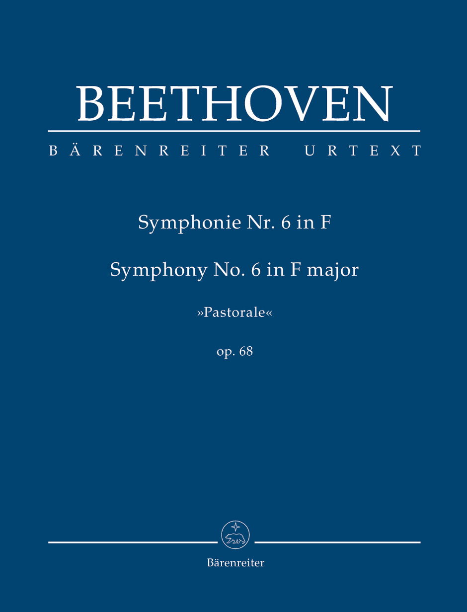 BEETHOVEN - SYMPHONIE NR.6 IN F "PASTORALE" OP.68 TASCHENPARTITUR URTEXT (J.DEL MAR)