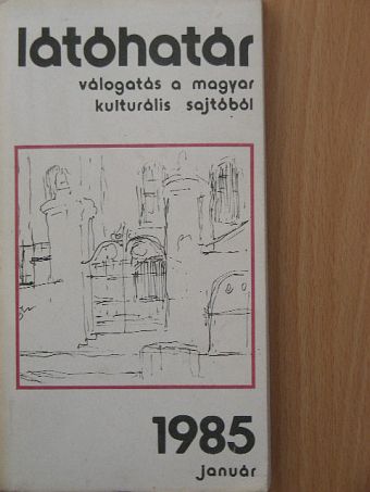 Aczél György - Látóhatár 1985. január [antikvár]