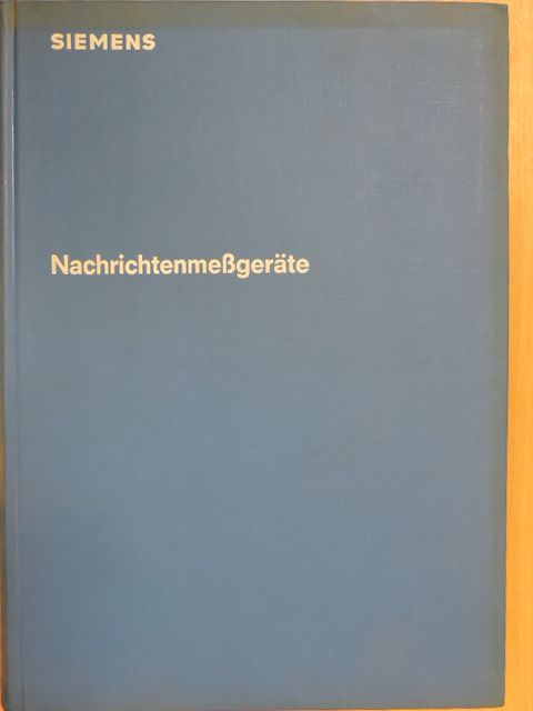 Nachrichtenmeßgeräte [antikvár]