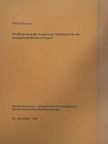 Mihály Bucsay - Die Bedeutung der Augsburger Konfession für die evangelische Kirche in Ungarn [antikvár]