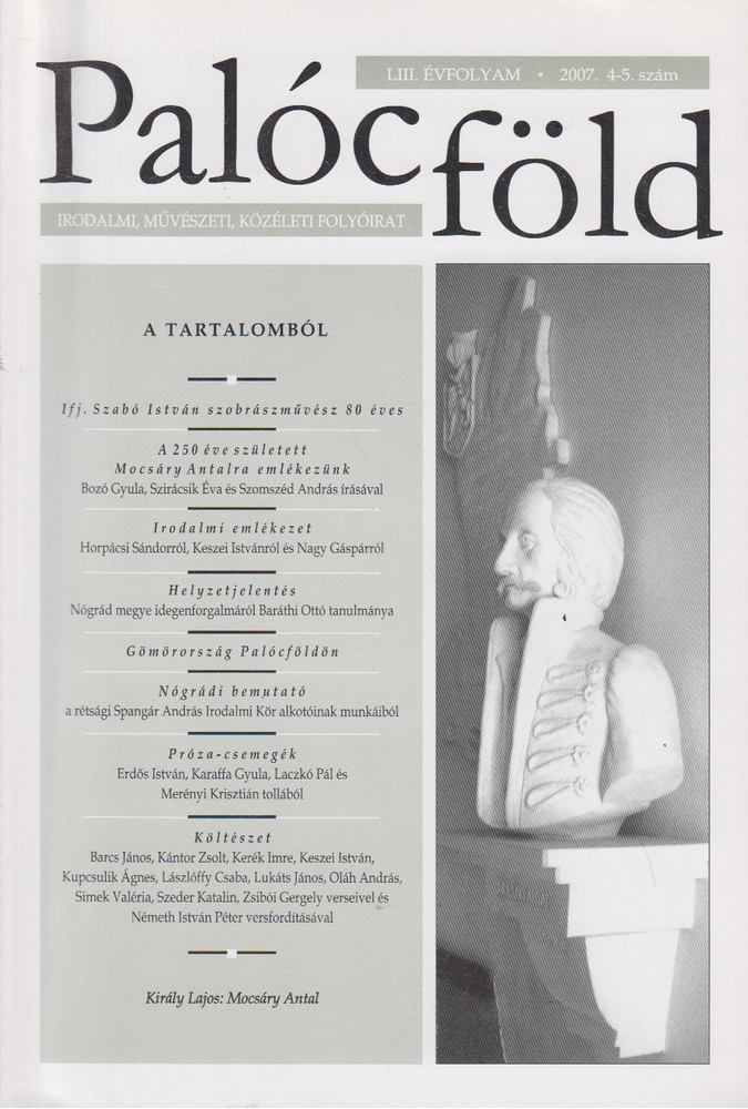 Praznovszky Mihály - Palócföld 2007. 4-5.szám [antikvár]