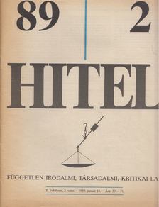 Bíró Zoltán, Csoóri Sándor - Hitel 89/2 [antikvár]