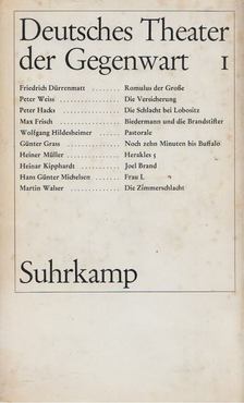 Karlheinz Braun, Hennning Rischbieter - Deutsches Theater der Gegenwart I. [antikvár]