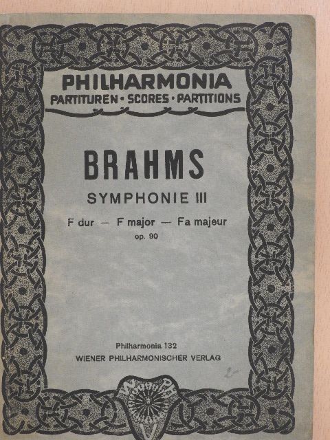 Johannes Brahms - Symphonie III. [antikvár]