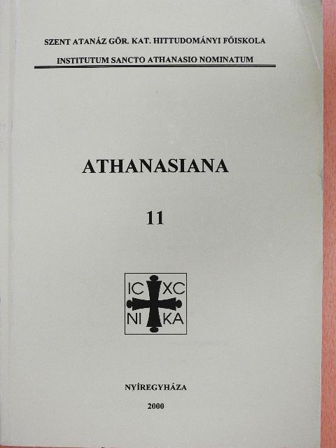 Gánicz Endre - Athanasiana 11. [antikvár]