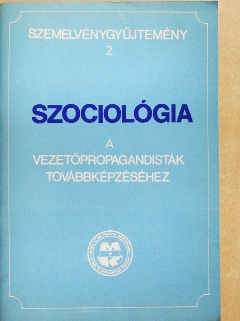 Szociológia [antikvár]