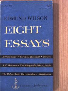 Edmund Wilson - Eight Essays [antikvár]