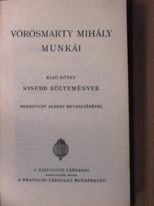 Vörösmarty Mihály - Vörösmarty Mihály munkái I. [antikvár]