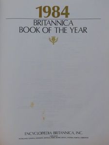 Deirdre Bair - Britannica Book of the Year 1984 [antikvár]