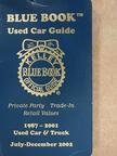 Kelley Blue Book Used Car Guide July-2002-December [antikvár]