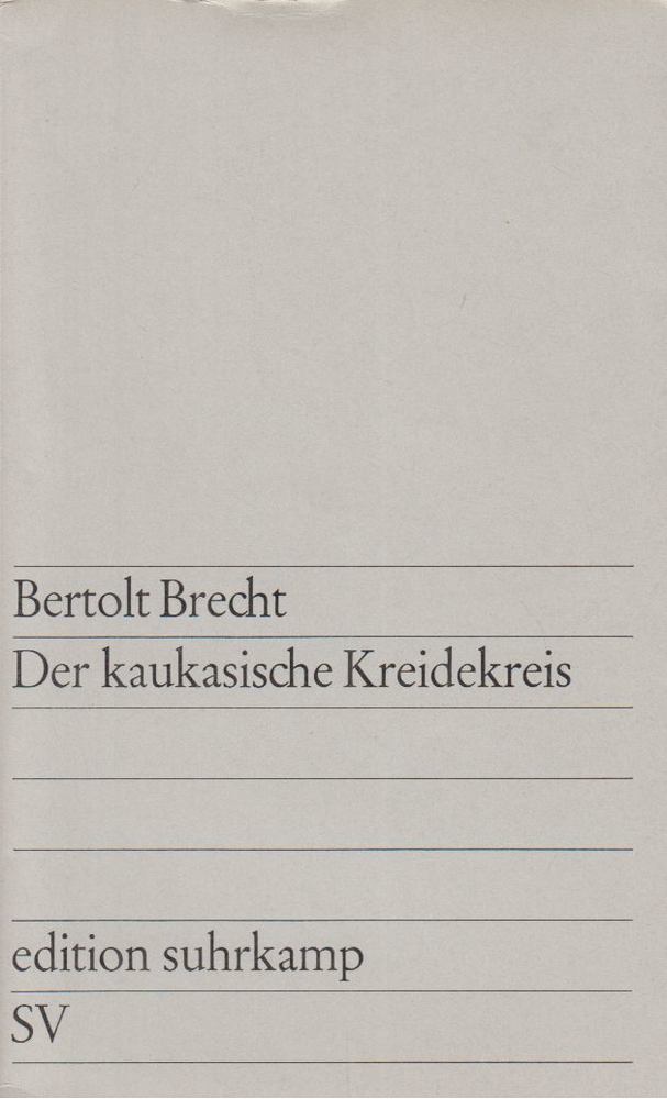 Brecht, Bertolt - Der kaukasische Kreidekreis [antikvár]