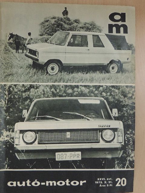 Kovács András - Autó-Motor 1973. október 21. [antikvár]