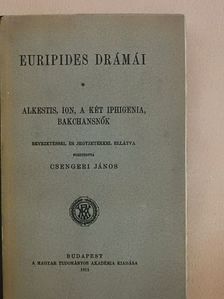 Euripides - Euripides drámái [antikvár]