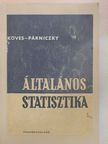 Dr. Köves Pál - Általános statisztika [antikvár]