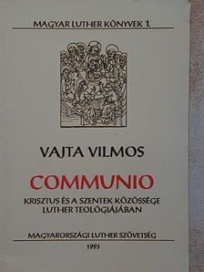 Vajta Vilmos - Communio [antikvár]