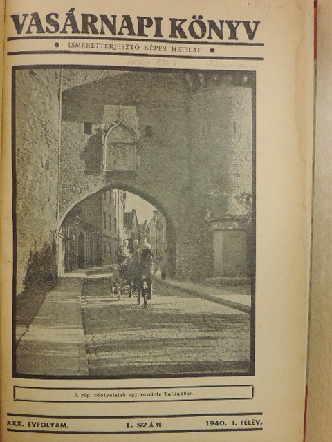 Vasárnapi Könyv 1940. I-II. [antikvár]