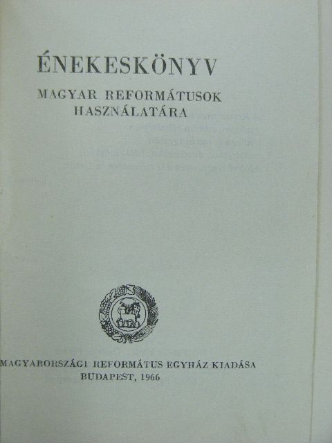 Böszörményi Pál - Énekeskönyv [antikvár]