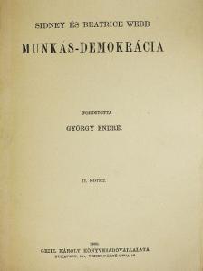 Beatrice Webb - Munkás-demokrácia II. (töredék) [antikvár]