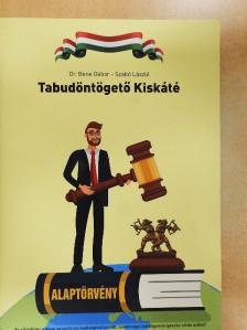 Dr. Bene Gábor - Tabudöntögető Kiskáté [antikvár]