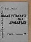 Dr. Bokor Nándor - Belgyógyászati szakápolástan [antikvár]
