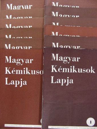 Bakos Miklós - Magyar Kémikusok Lapja 1954. január-december [antikvár]