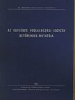 Az egységes foglalkozási jegyzék betűrendes mutatója [antikvár]
