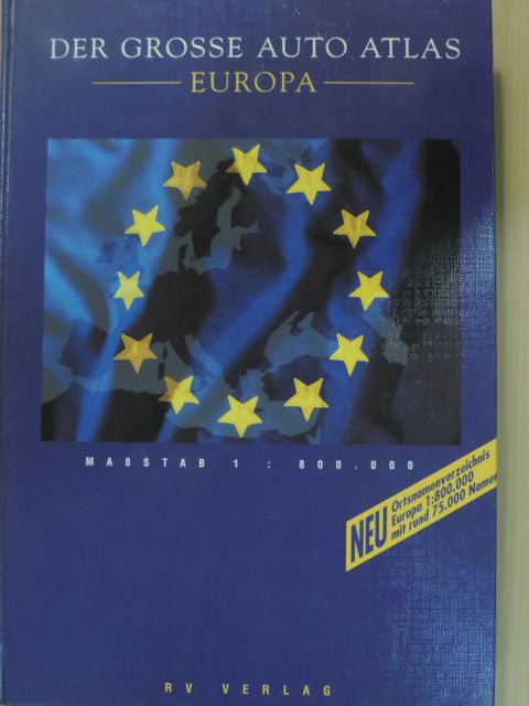 Der Grosse Auto Atlas Europa [antikvár]