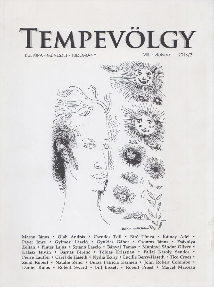 Tóbiás Krisztián - Tempevölgy 2016/3. VIII. évfolyam [antikvár]