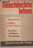 Unser Geschlechtsleben [antikvár]