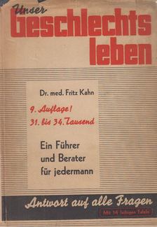Unser Geschlechtsleben [antikvár]