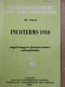 Incoterms 1980 [antikvár]