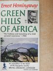 Ernest Hemingway - Green Hills of Africa [antikvár]