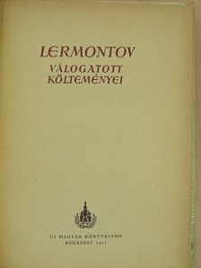 Lermontov - Lermontov válogatott költeményei [antikvár]