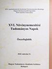 Bóna Lajos - XVI. Növénynemesítési Tudományos Napok [antikvár]