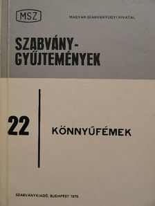 Könnyűfémek [antikvár]