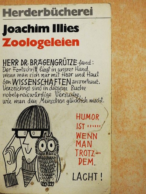 Joachim Illies - Zoologeleien [antikvár]