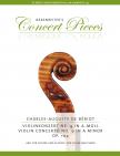 BÉRIOT, CHARLES-AUGUSTE  DE - VIOLINKONZERT NR.9 IN a-MOLL OP.104 ARR. FÜR VIOLINE UND KLAVIER