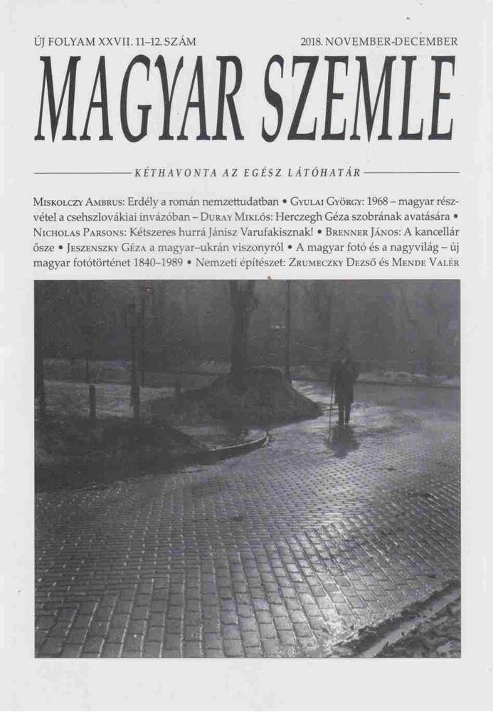 Magyar Szemle 2018. november-december [antikvár]