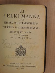Borovszky Lénárd - Új lelki manna [antikvár]
