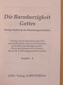 Die Barmherzigkeit Gottes - Ausgabe A [antikvár]