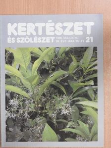 Dr. Szántó Matild - Kertészet és Szőlészet 1989. május 25. [antikvár]