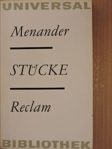 Menandrosz - Stücke [antikvár]