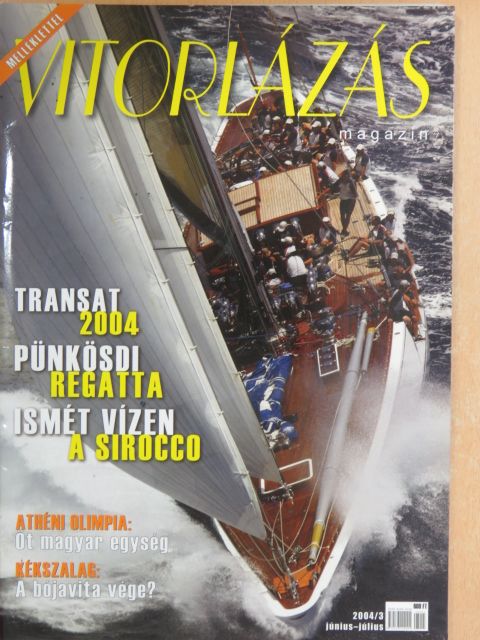 Vitorlázás magazin 2003. június-július [antikvár]