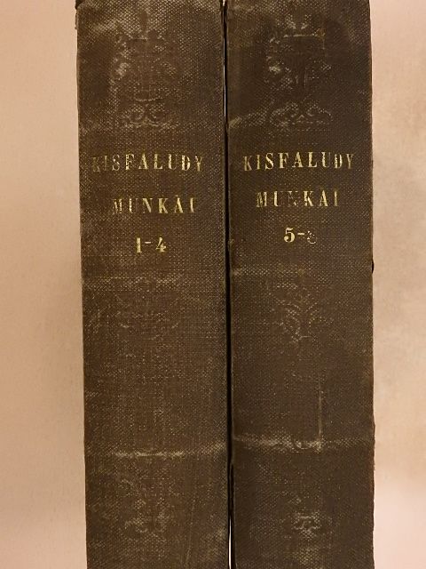 Kisfaludi Kisfaludy Károly - Kisfaludi Kisfaludy Károly minden munkái 1-8. [antikvár]